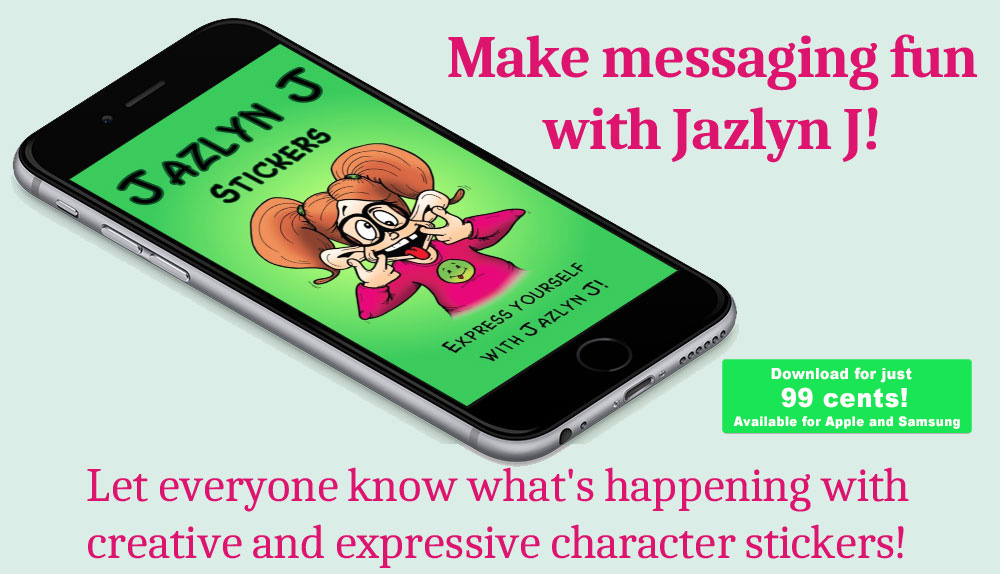 Jazlyn J Stickers